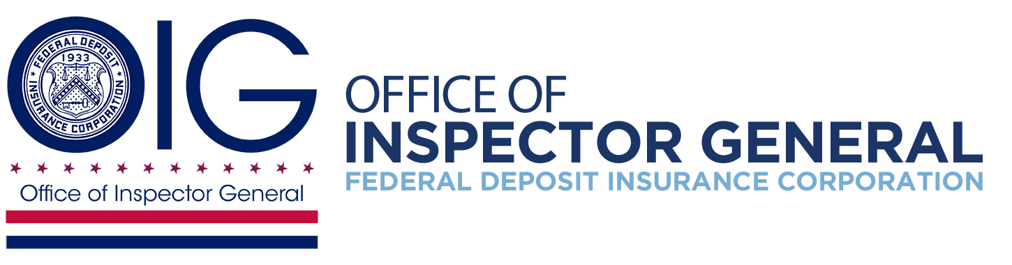 Logo: Office of Inspector General - Federal Deposit Insurance Corporation